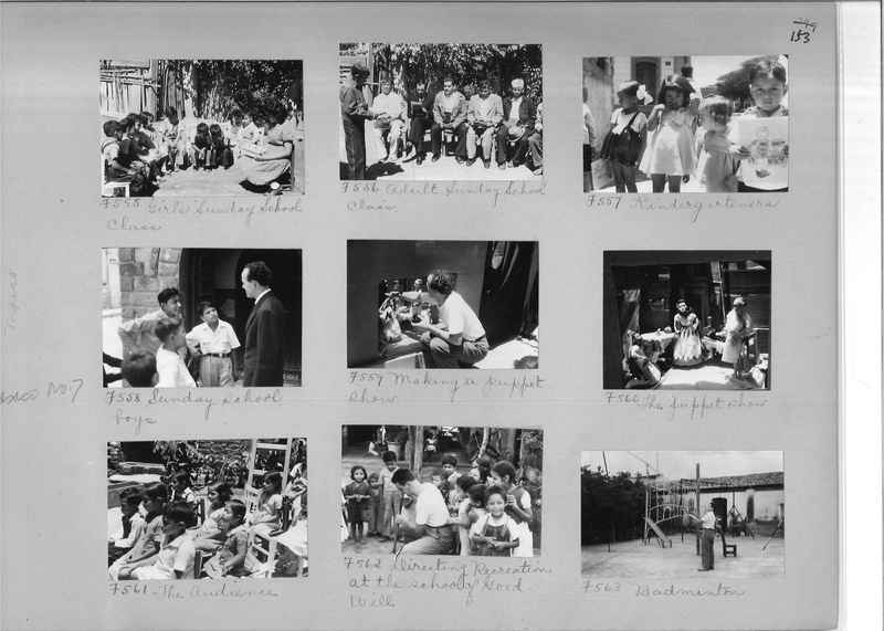 Mission Photograph Album - Mexico #08 Page 0153