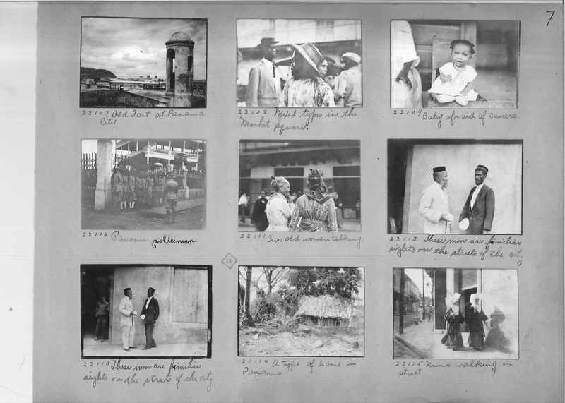 Mission Photograph Album - Panama #02 page 0007