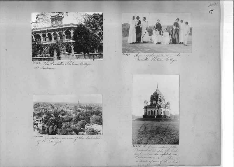 Mission Photograph Album - India #08 Page 0019
