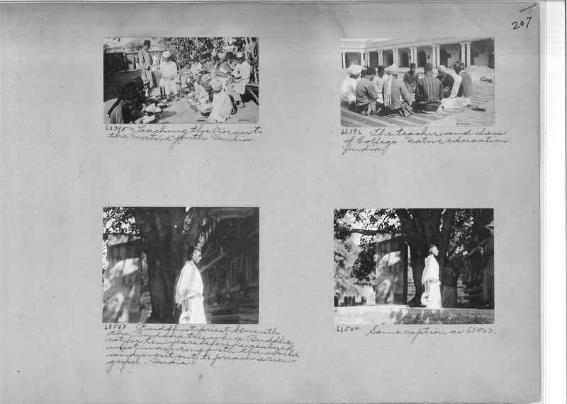 Mission Photograph Album - India #08 Page 0207