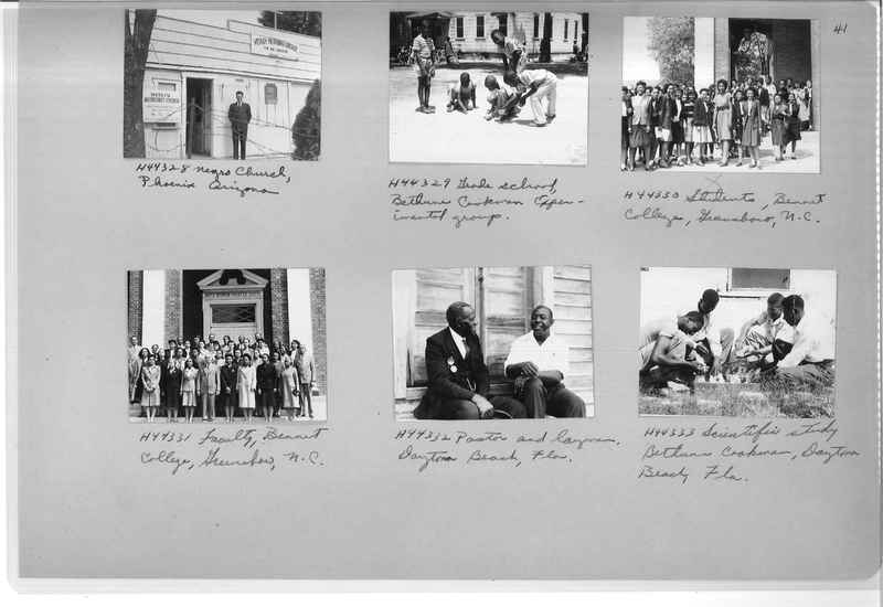 Mission Photograph Album - Negro #7 page 0041