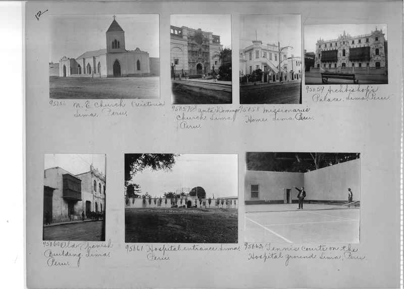 Misson Photograph Album - South America #8 page 0012