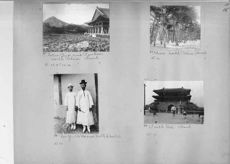 Mission Photograph Album - Korea #1 page 0015