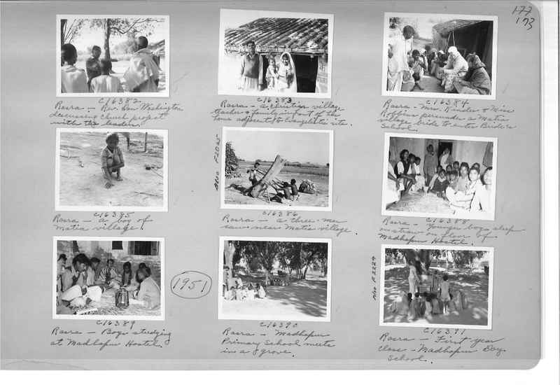 Mission Photograph Album - India #14 Page 0173