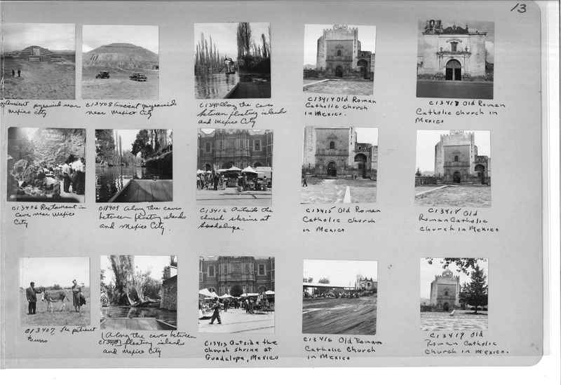 Mission Photograph Album - Mexico #09 Page 0013