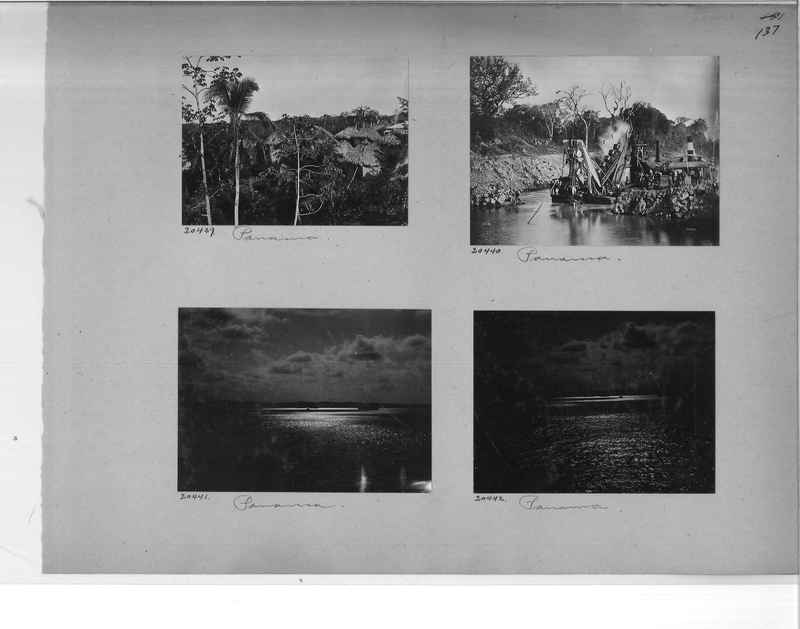 Mission Photograph Album - Panama #1 page  0137