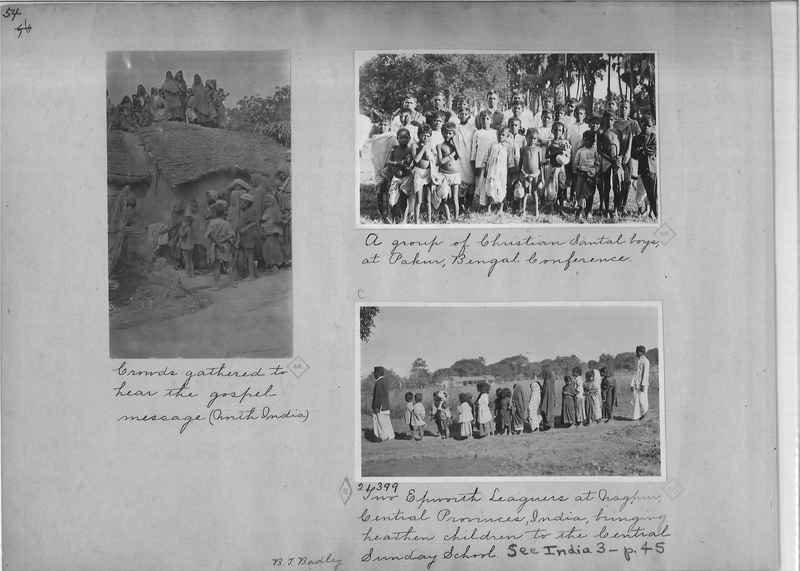 Mission Photograph Album - India - O.P. #01 Page 0054