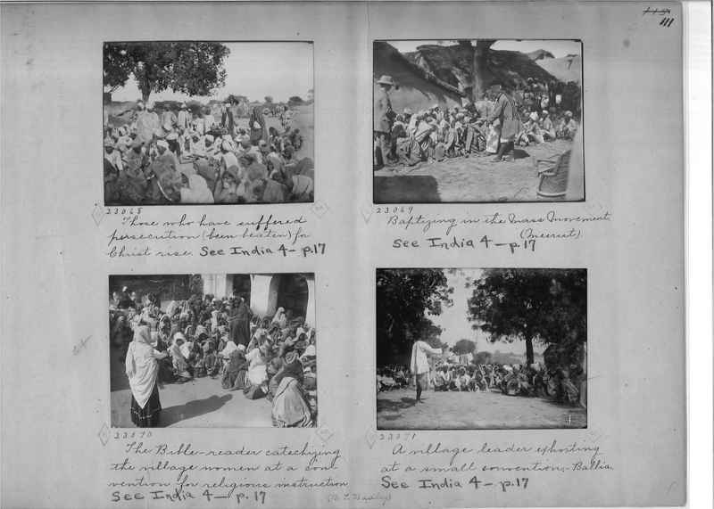 Mission Photograph Album - India - O.P. #01 Page 0111