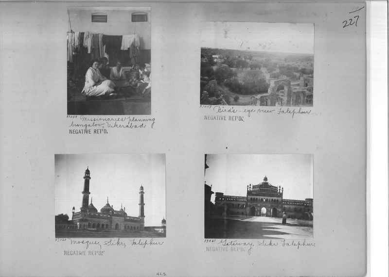 Mission Photograph Album - India #09 Page 0227