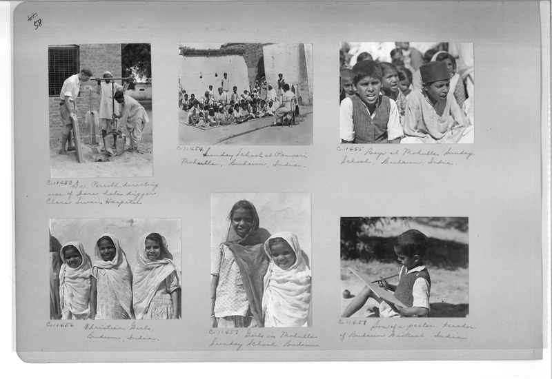 Mission Photograph Album - India #14 Page 0058