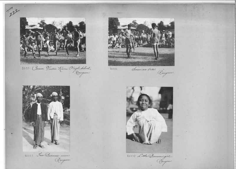 Mission Photograph Album - Burma #1 page 0222