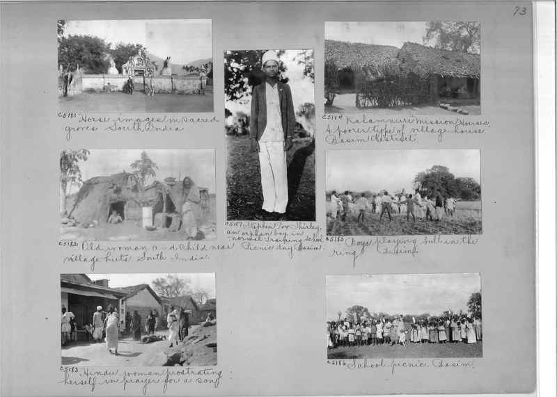 Mission Photograph Album - India #12 Page 0073