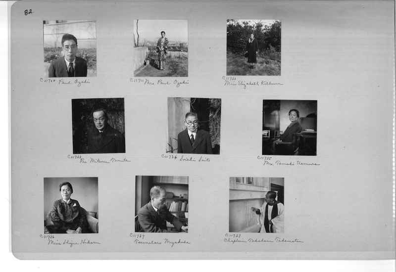 Mission Photograph Album - Portraits #06 Page 082