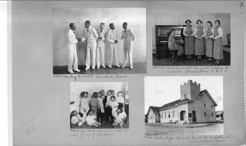 Mission Photograph Album - Negro #6 page 0007