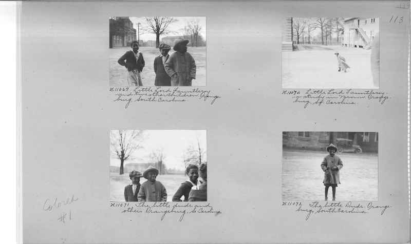 Mission Photograph Album - Negro #1 page 0113