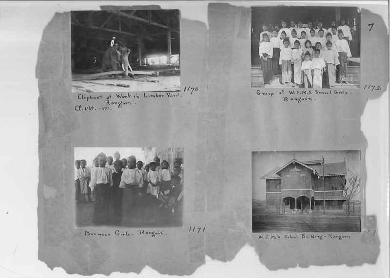 Mission Photograph Album - Burma #1 page 0007
