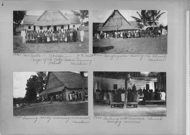 Mission Photograph Album - Africa #4 page 0006