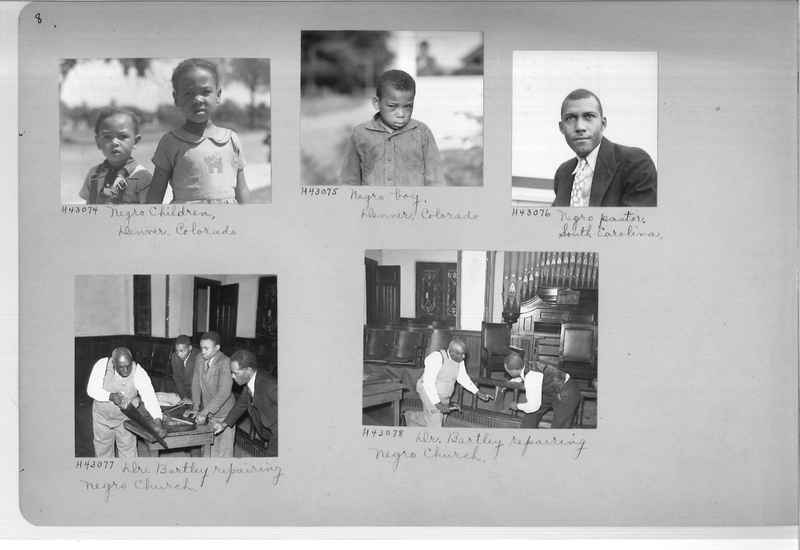 Mission Photograph Album - Negro #7 page 0008