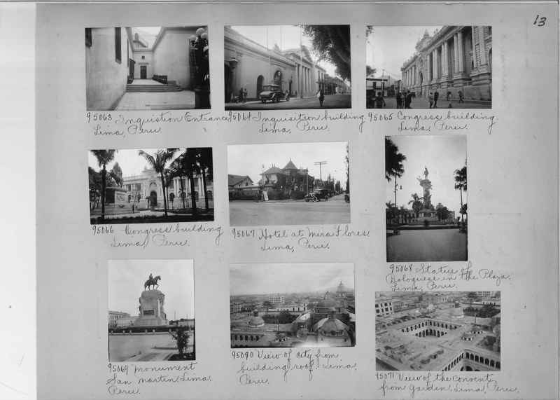 Misson Photograph Album - South America #8 page 0013