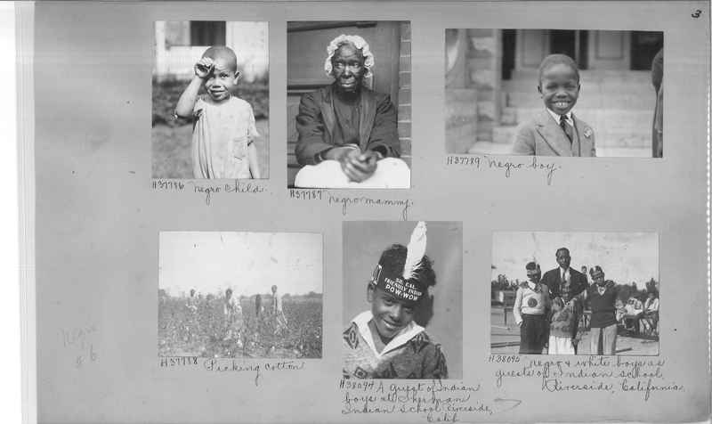 Mission Photograph Album - Negro #6 page 0003