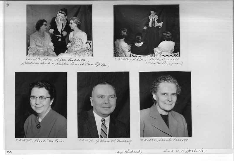 Mission Photograph Album - Portraits #10 Page 0038