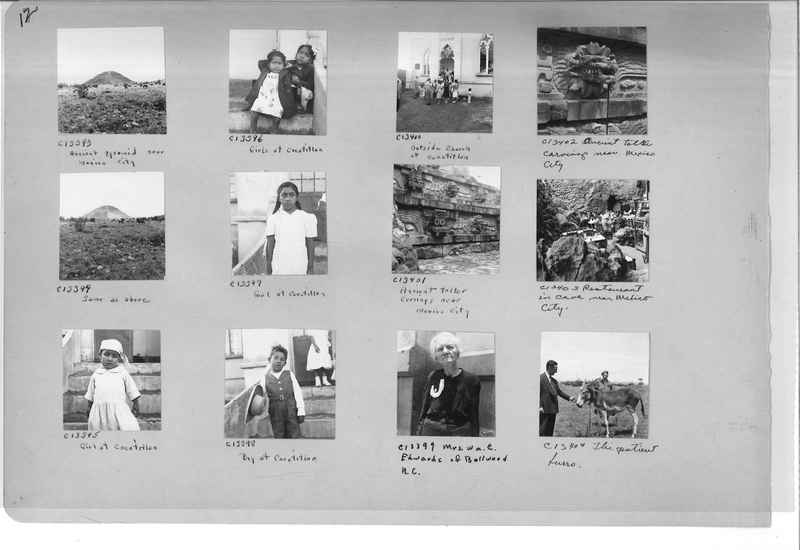 Mission Photograph Album - Mexico #09 Page 0012