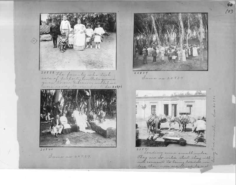 Mission Photograph Album - Panama #1 page  0103