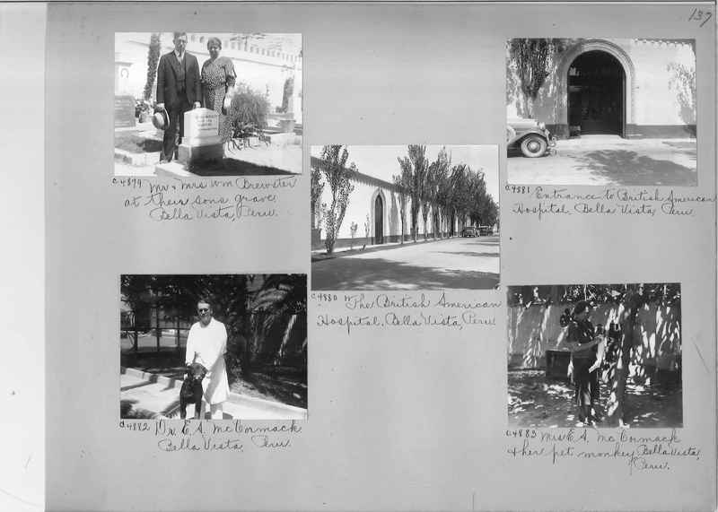 Misson Photograph Album - South America #8 page 0137