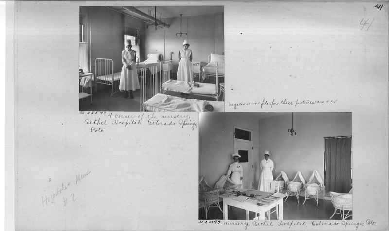 Mission Photograph Album - Hospitals and Homes #2 page 0041