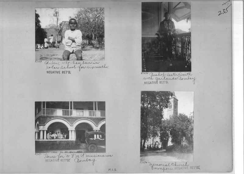 Mission Photograph Album - India #09 Page 0235