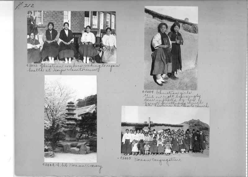 Mission Photograph Album - Korea #5 page 0212