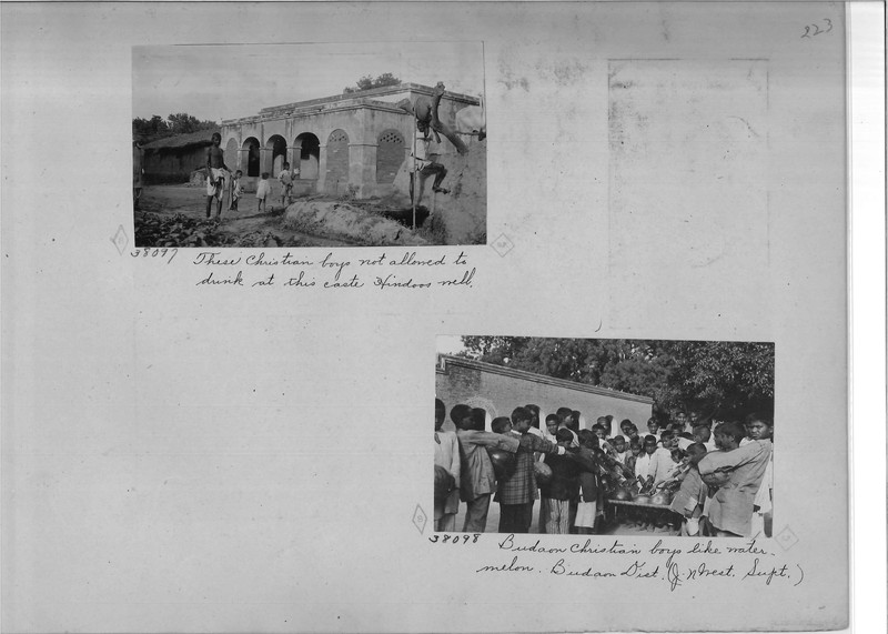 Mission Photograph Album - India - O.P. #02 Page 0223