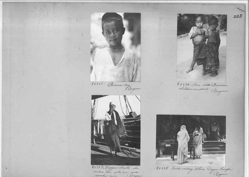 Mission Photograph Album - Burma #1 page 0223