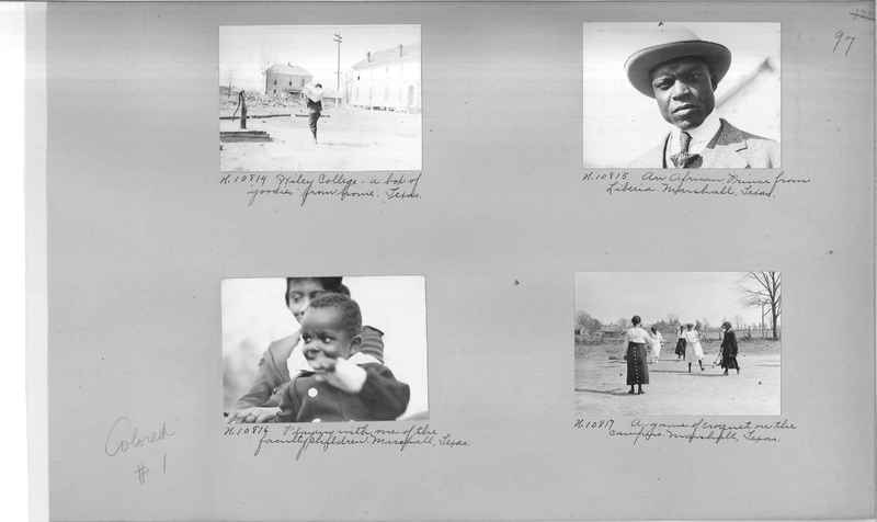 Mission Photograph Album - Negro #1 page 0097