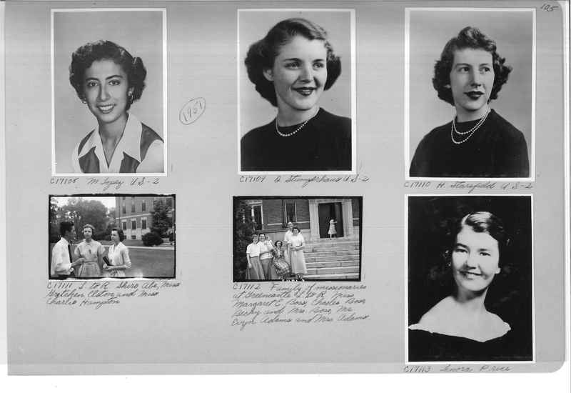 Mission Photograph Album - Portraits #07 Page 0105