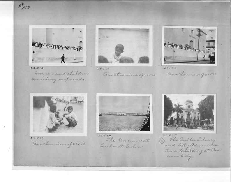 Mission Photograph Album - Panama #1 page  0150