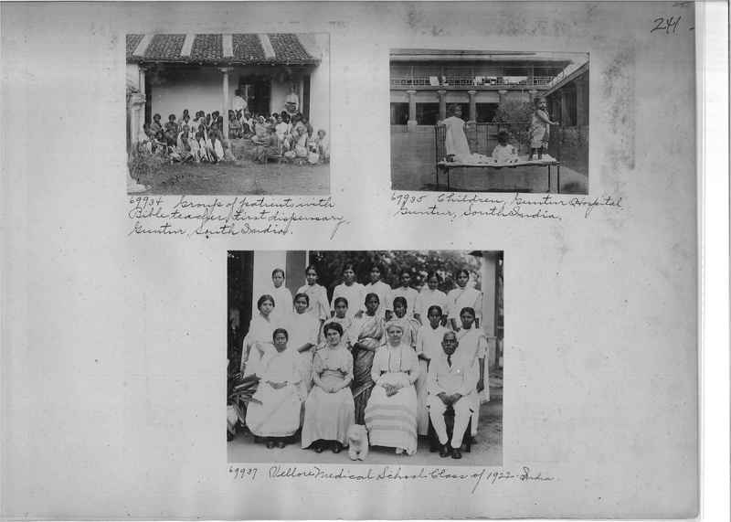 Mission Photograph Album - India #08 Page 0241