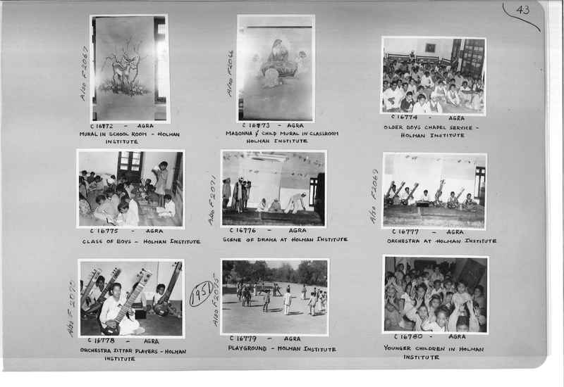 Mission Photograph Album - India #15 Page 0043