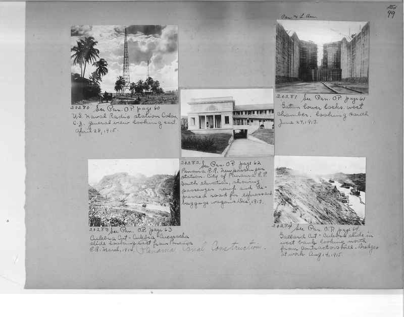 Mission Photograph Album - Panama #1 page  0099