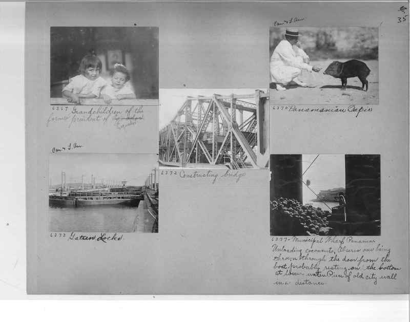 Mission Photograph Album - Panama #1 page  0035