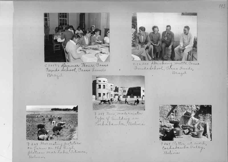 Misson Photograph Album - South America #8 page 0193
