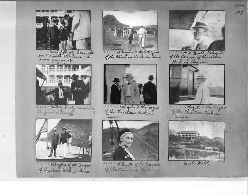 Mission Photograph Album - Panama #1 page  0195