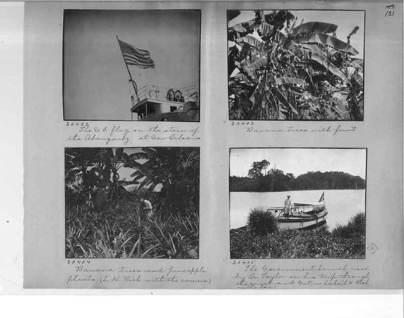 Mission Photograph Album - Panama #1 page  0131