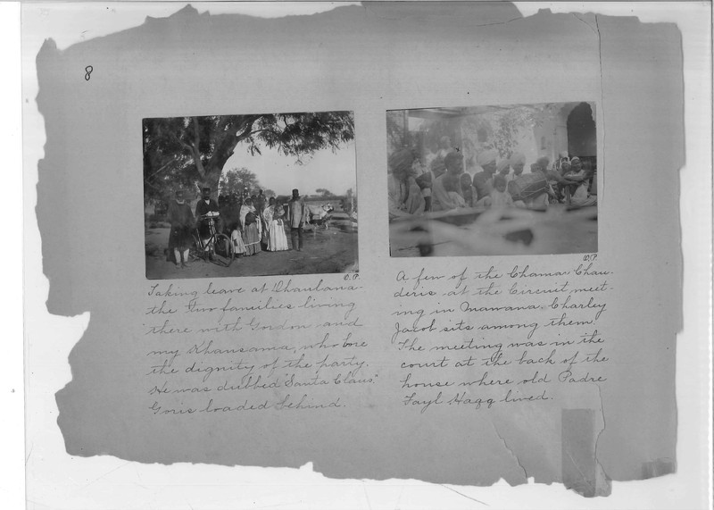 Mission Photograph Album - India - O.P. #02 Page 0008
