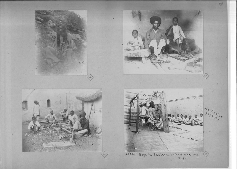 Mission Photograph Album - India - O.P. #02 Page 0131