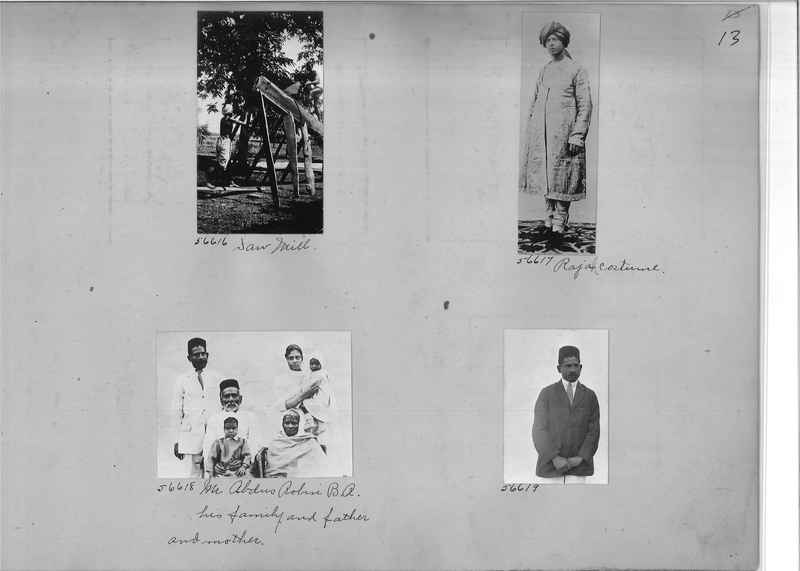 Mission Photograph Album - India #08 Page 0013