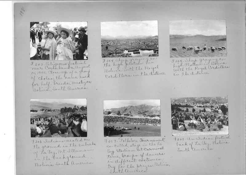 Misson Photograph Album - South America #8 page 0198