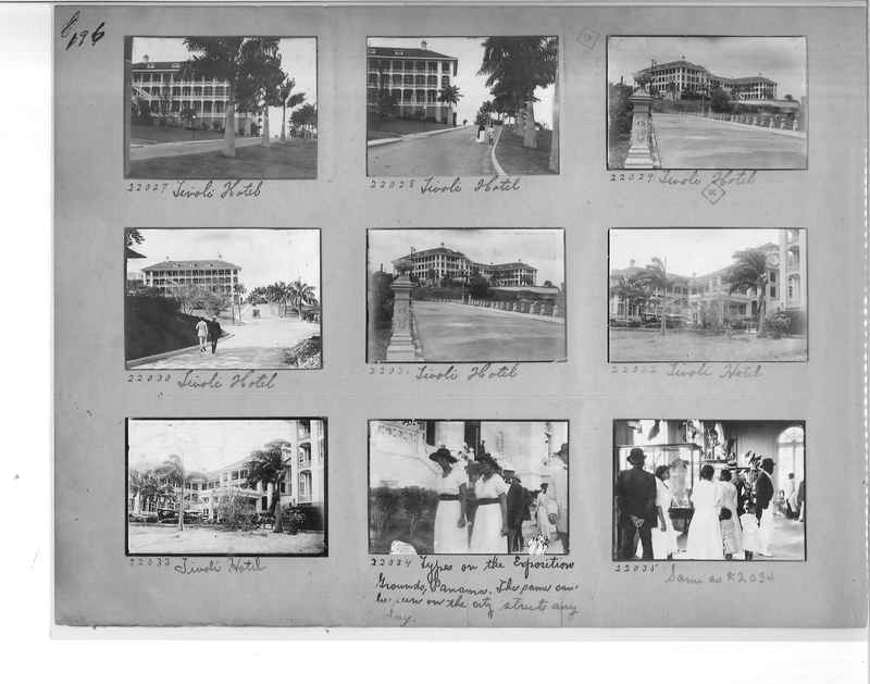 Mission Photograph Album - Panama #1 page  0196