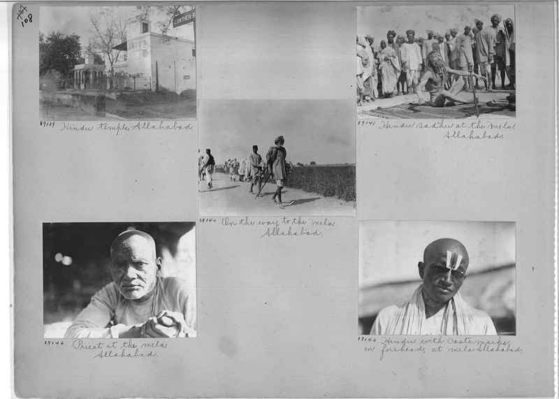 Mission Photograph Album - India #10 Page 0108
