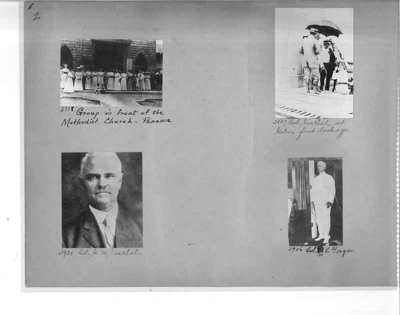 Mission Photograph Album - Panama #1 page  0002